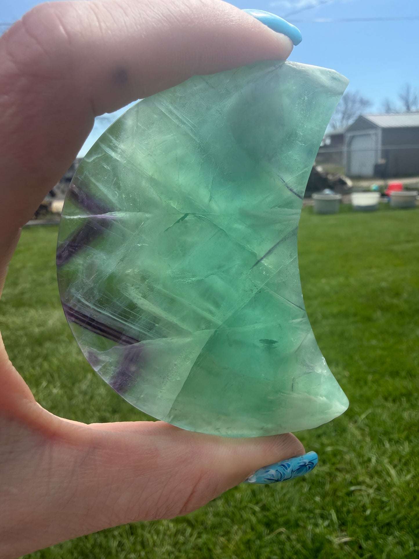 Fluorite Moon