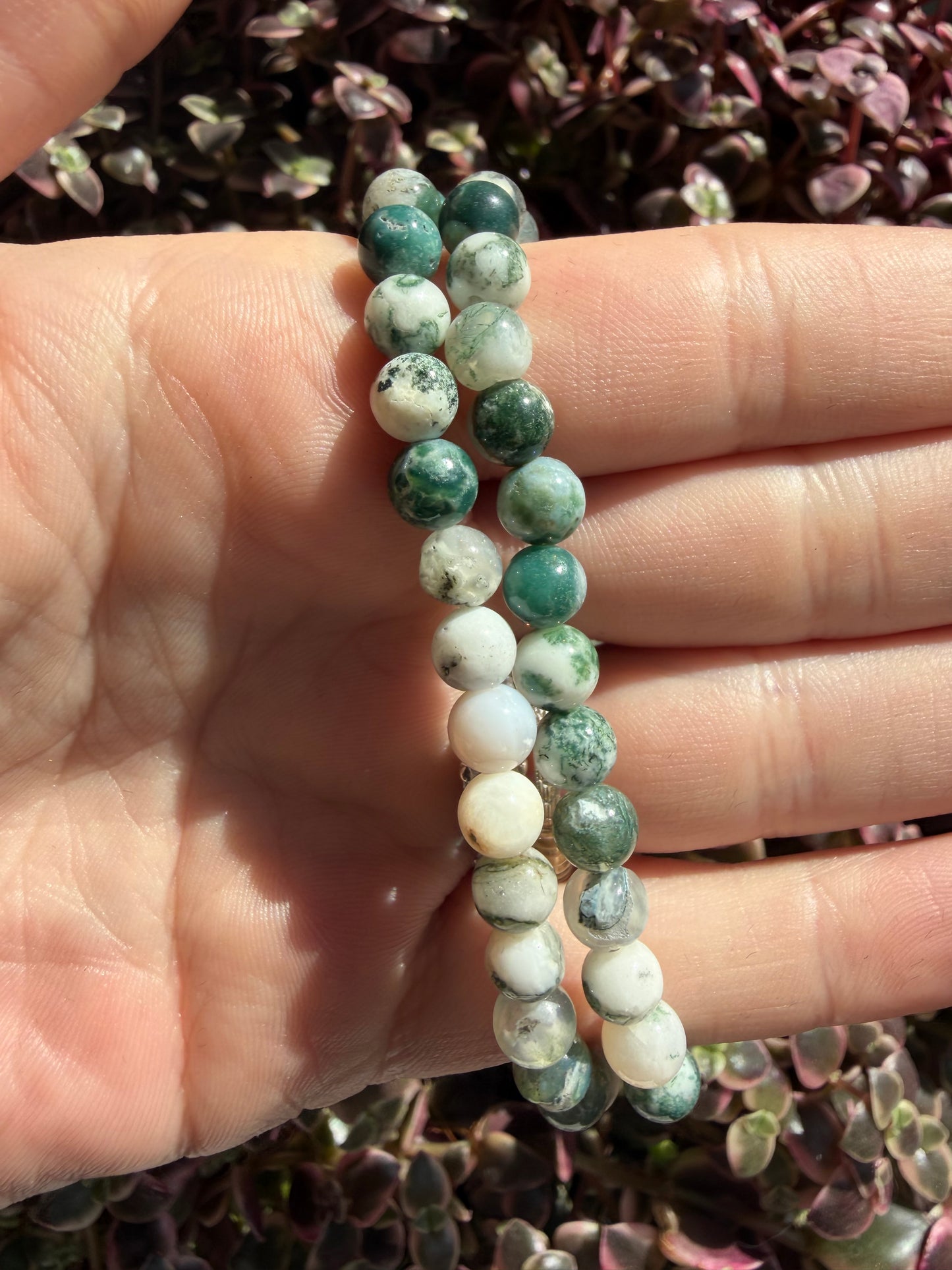 Moss agate Bracelet