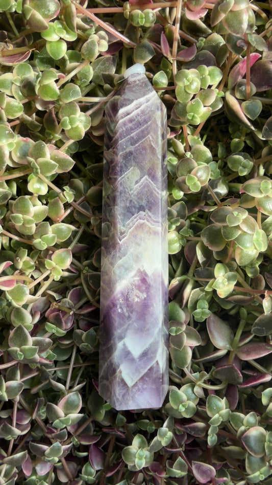 Chevron Amethyst Tower