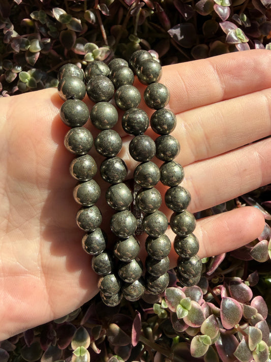 Pyrite bracelet