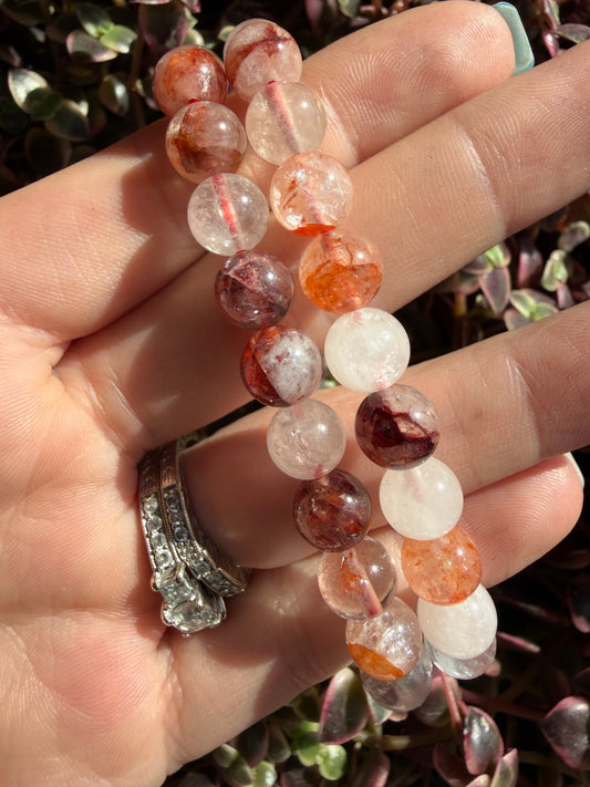 Fire Agate Bracelet