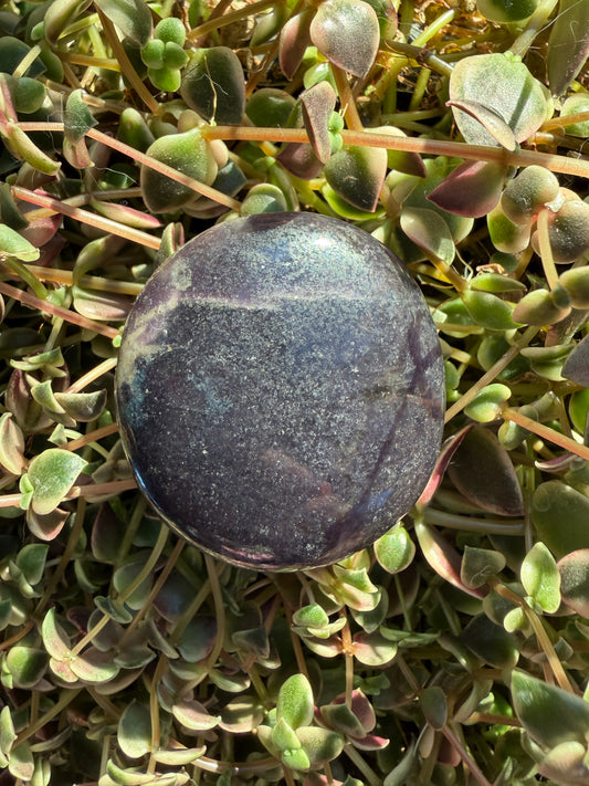 Lepidolite Palm Stone