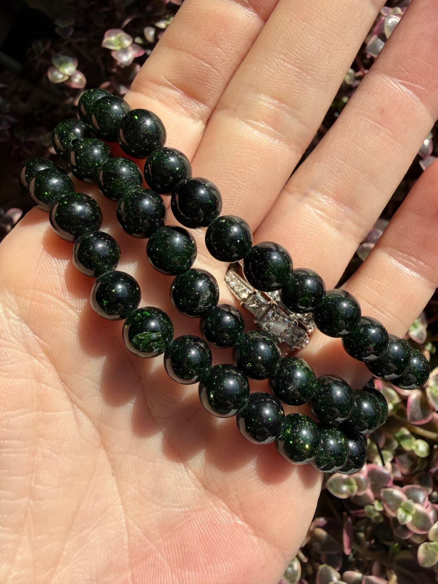 Green Sandstone Bracelet