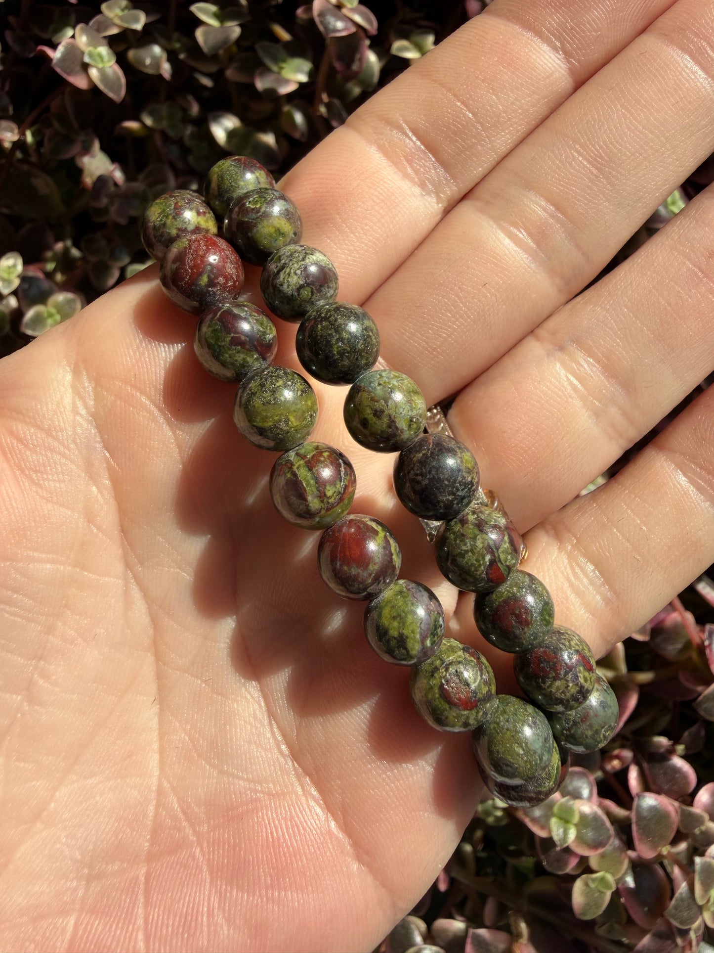 Bloodstone bracelet