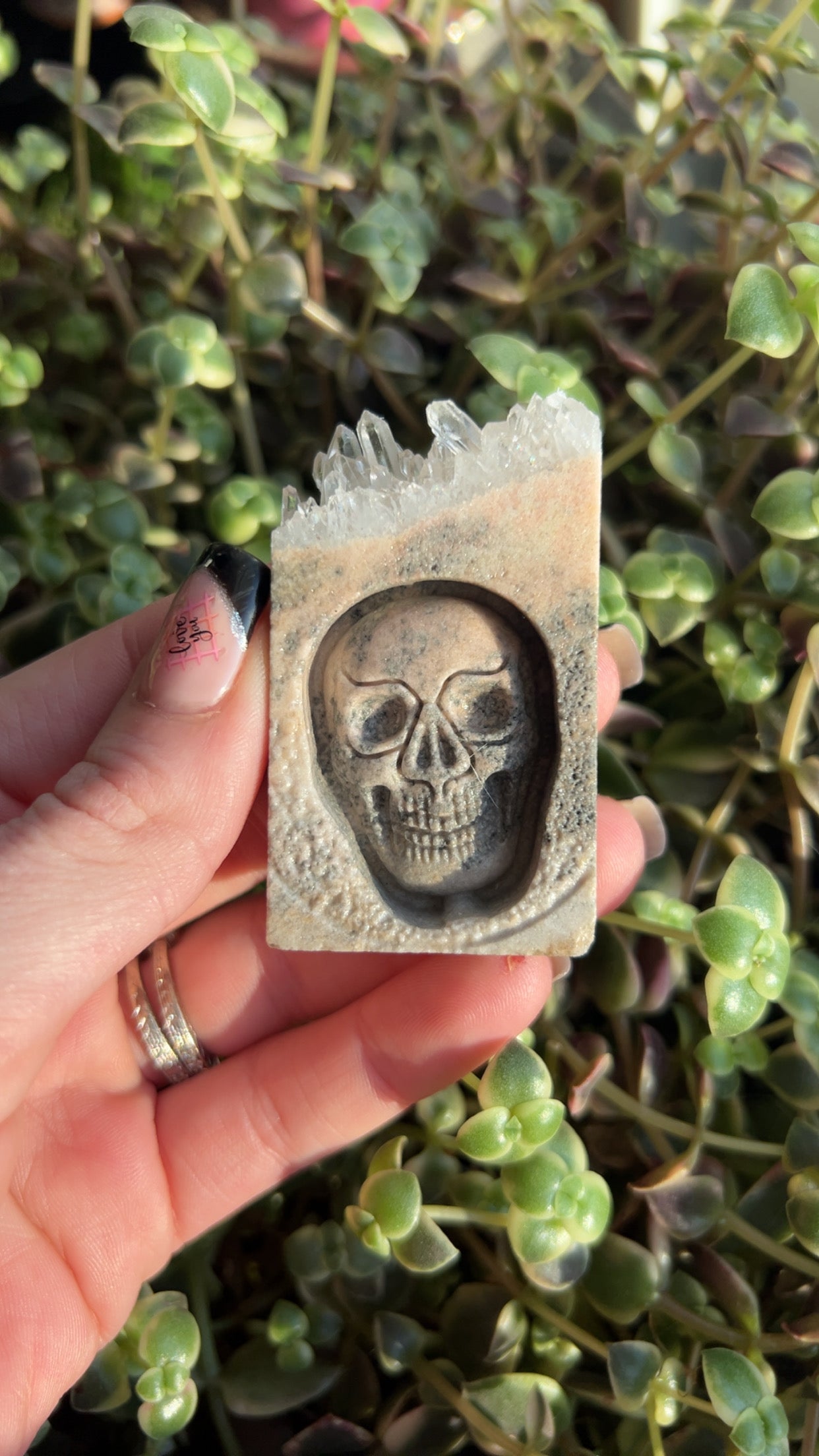 Skull Raw Top Carving