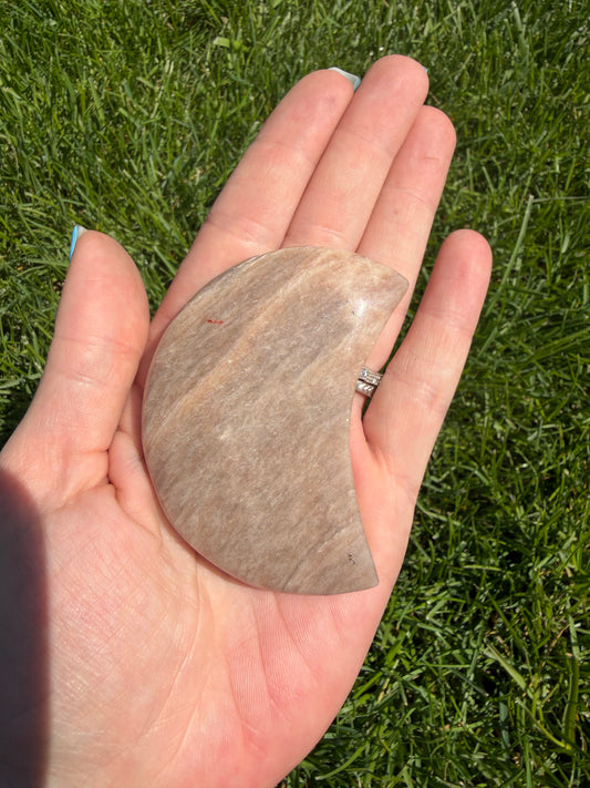 Peach Moonstone Moon