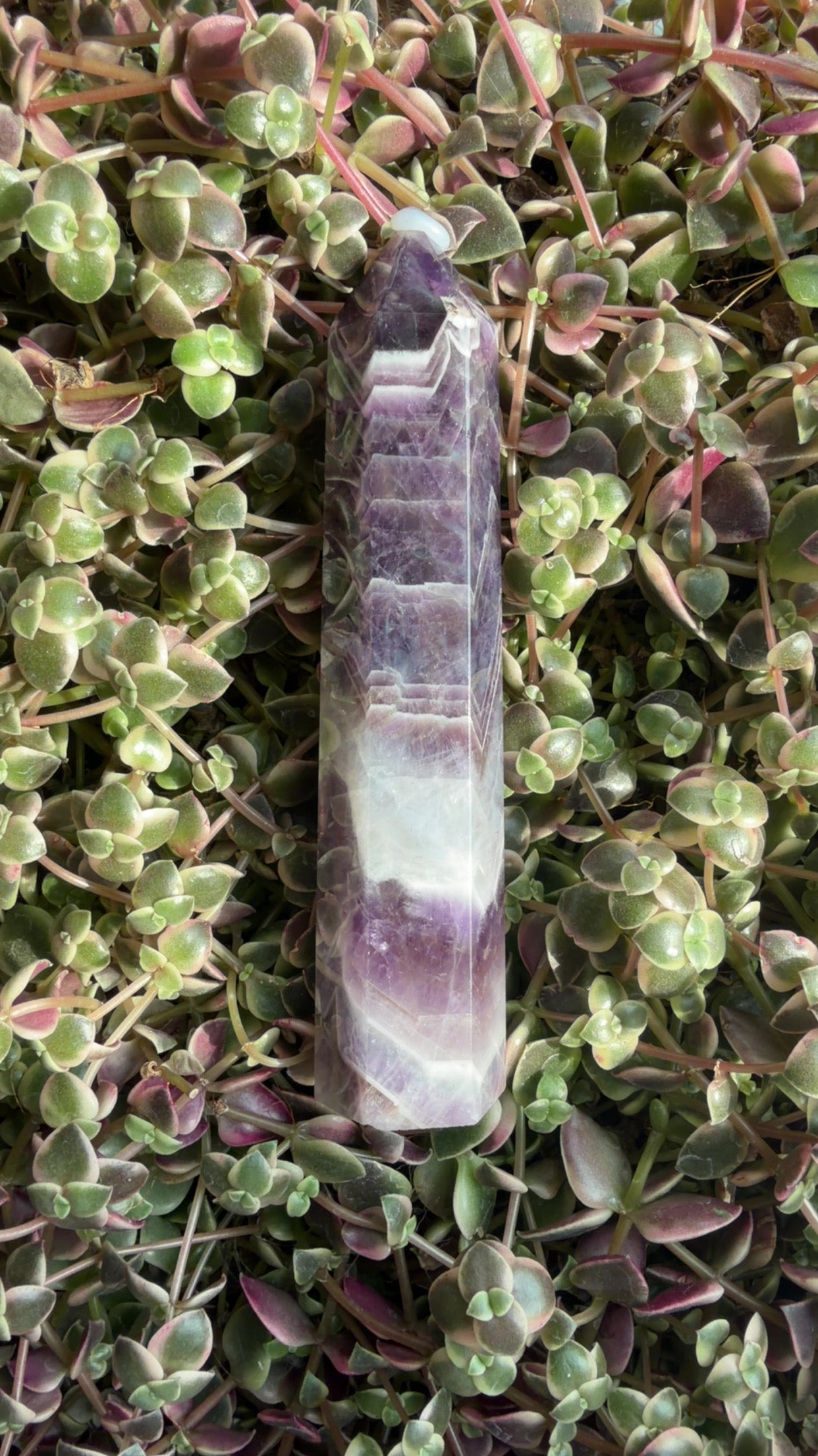 Chevron Amethyst Tower